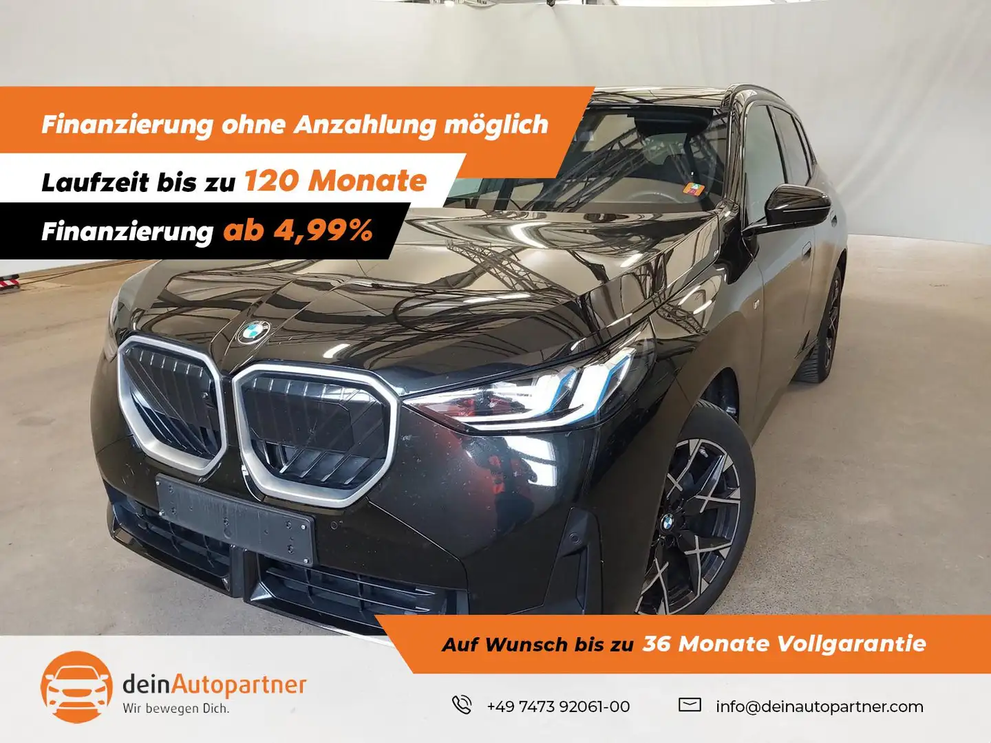 BMW X3 20 xDrive M Sport NAVI/LED/LEDER/AHK/HUD/RFK/VIRTU Schwarz - 1