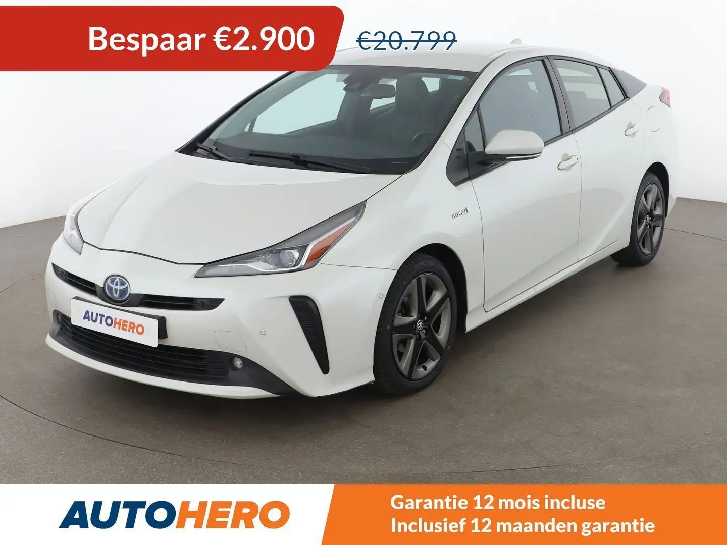 Toyota Prius 1.8 Comfort Blanc - 1