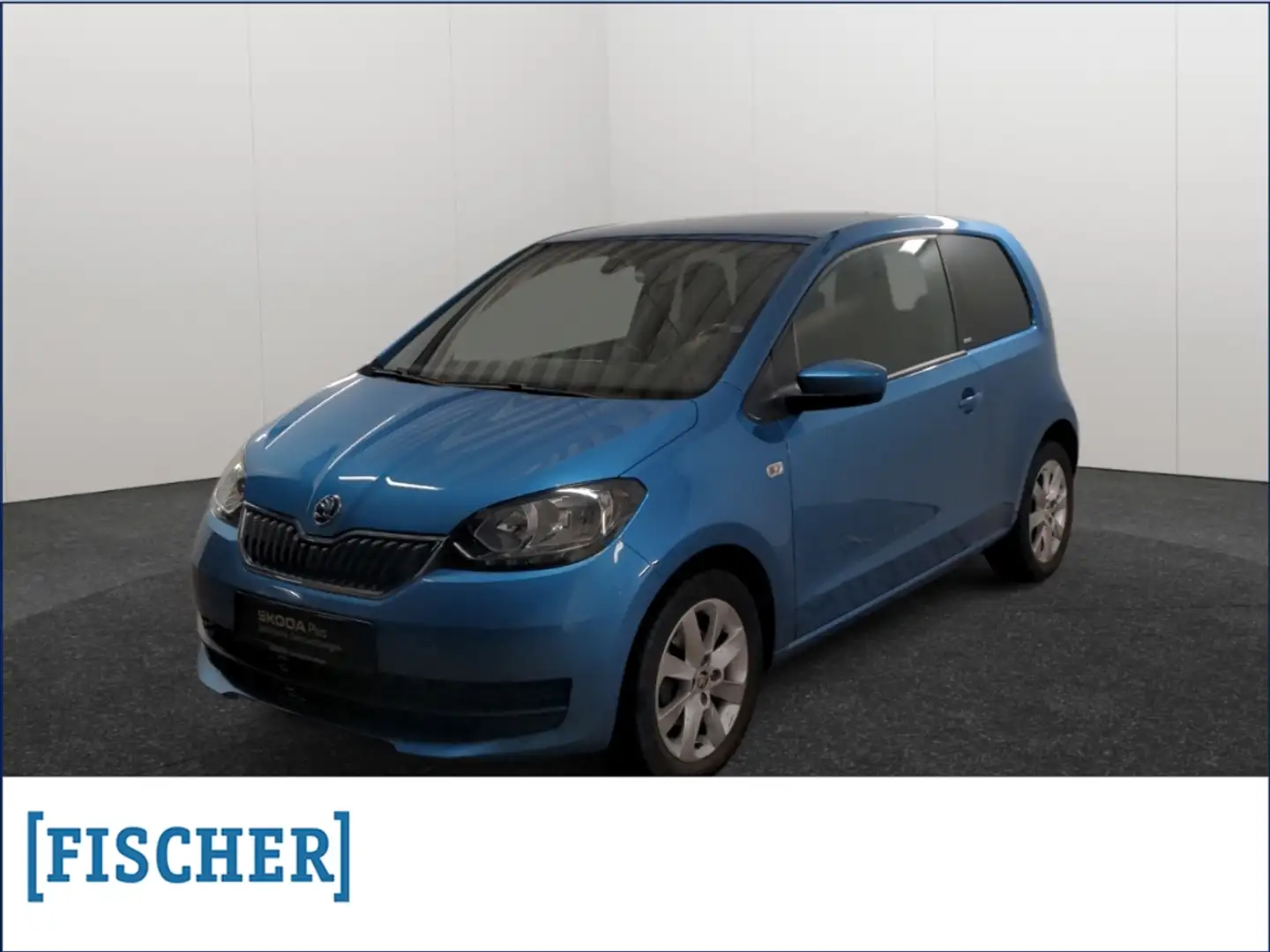 Skoda Citigo 1.0 Clever Urban Navi SHZ Klima PDC hinten Blau - 1