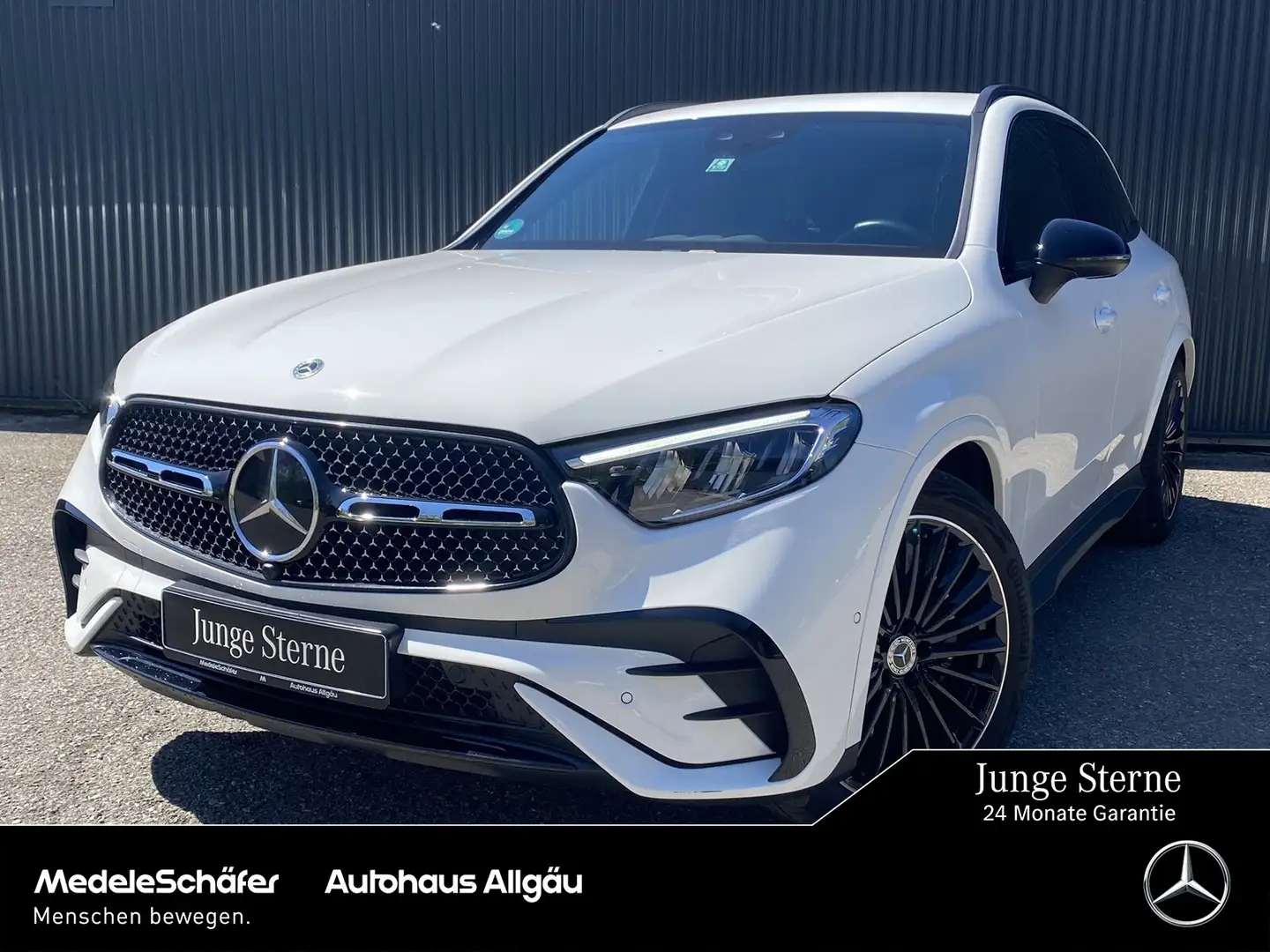 Mercedes-Benz GLC 220 GLC 220 d 4M AMG Night Distron AHK Kam LED Ambi Blanc - 1