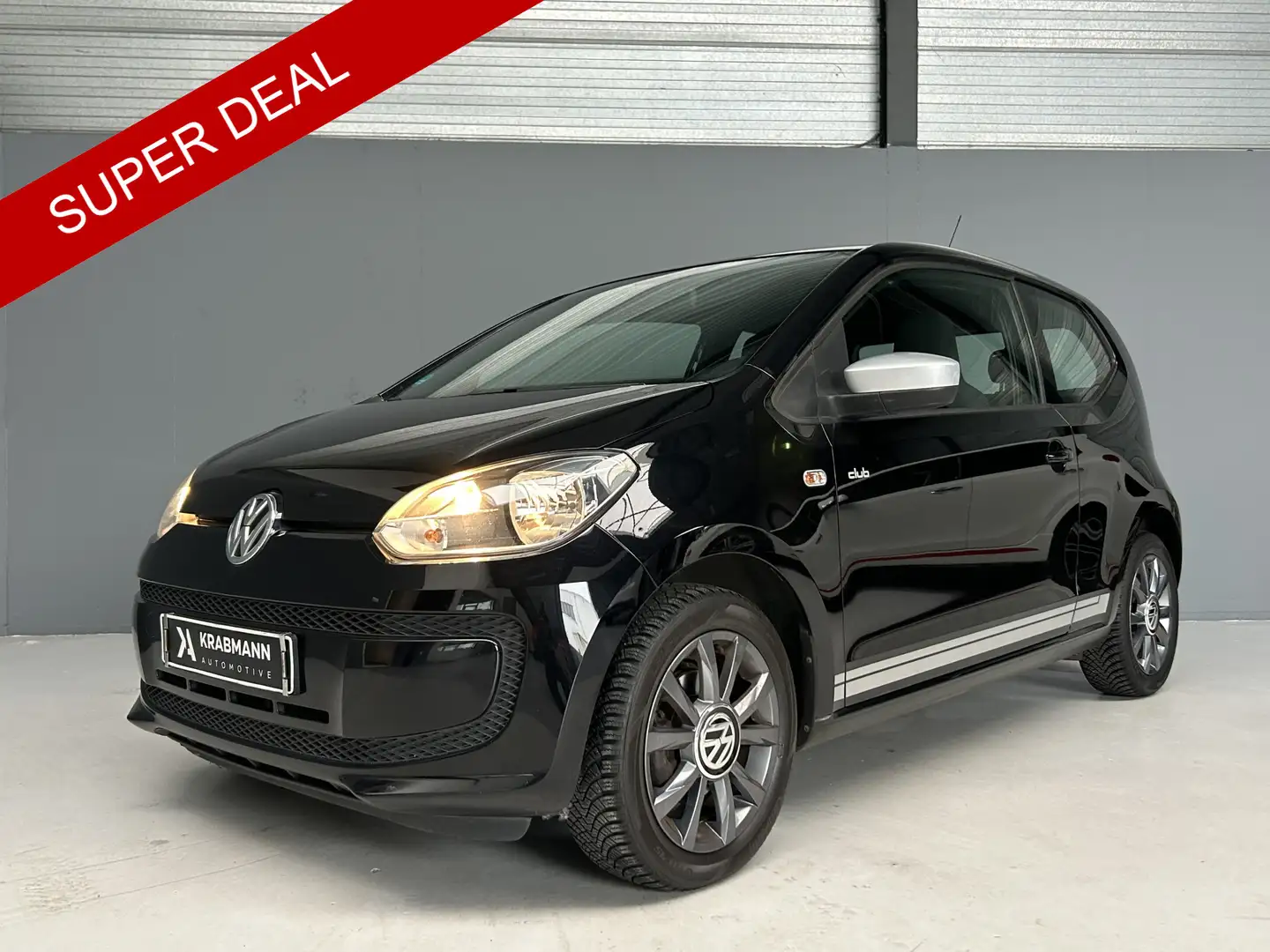 Volkswagen up! 1.0 high up! Club Up! Airco|Lichtmetaal Zwart - 1
