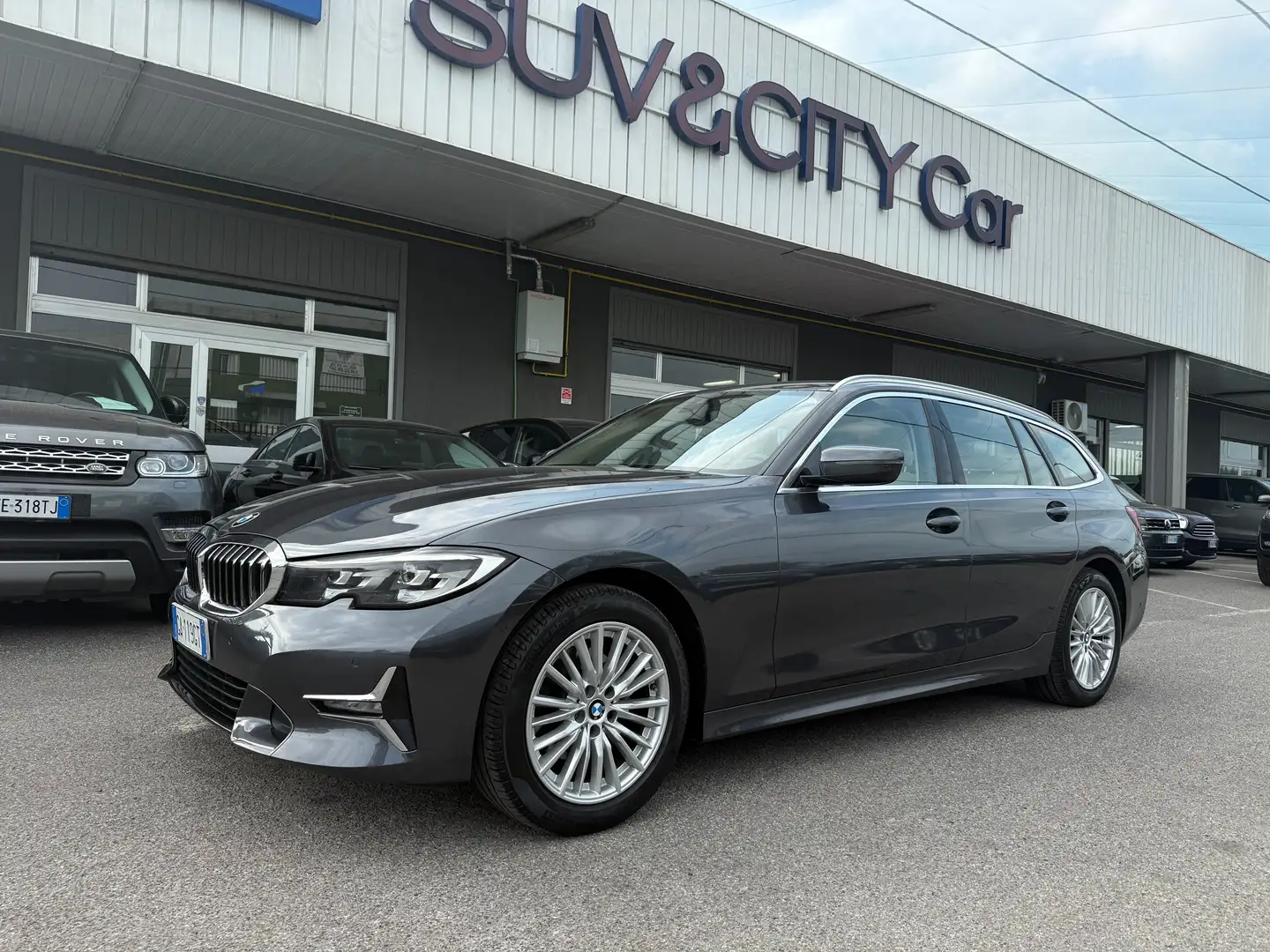 BMW 320 320d Touring Luxury / KM CERTIFICATI Grigio - 1