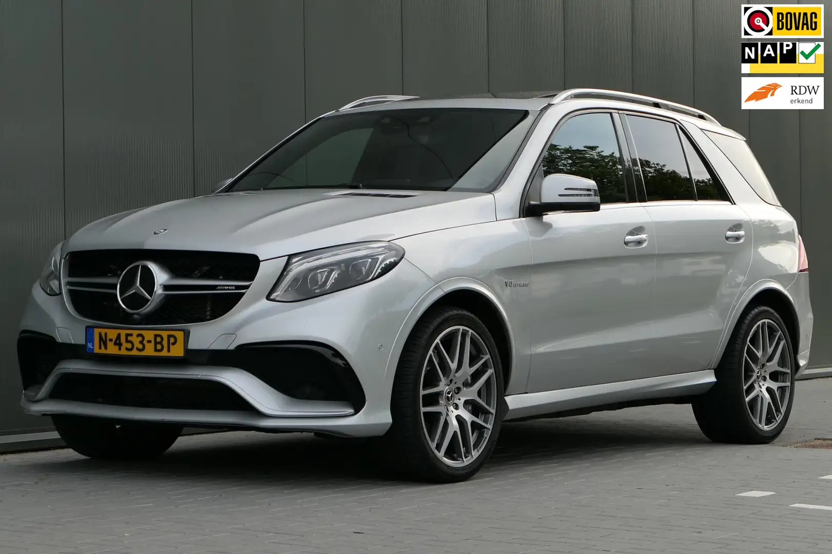 Mercedes-Benz GLE 63 AMG 4MATIC V8 Harman/Kardon Schuifdak Trekhaak Memory Grijs - 1