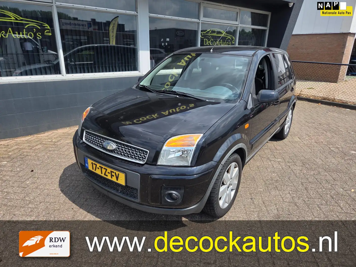 Ford Fusion 1.4-16V Futura/TREKHAAK/APK 06-2026 Nero - 1