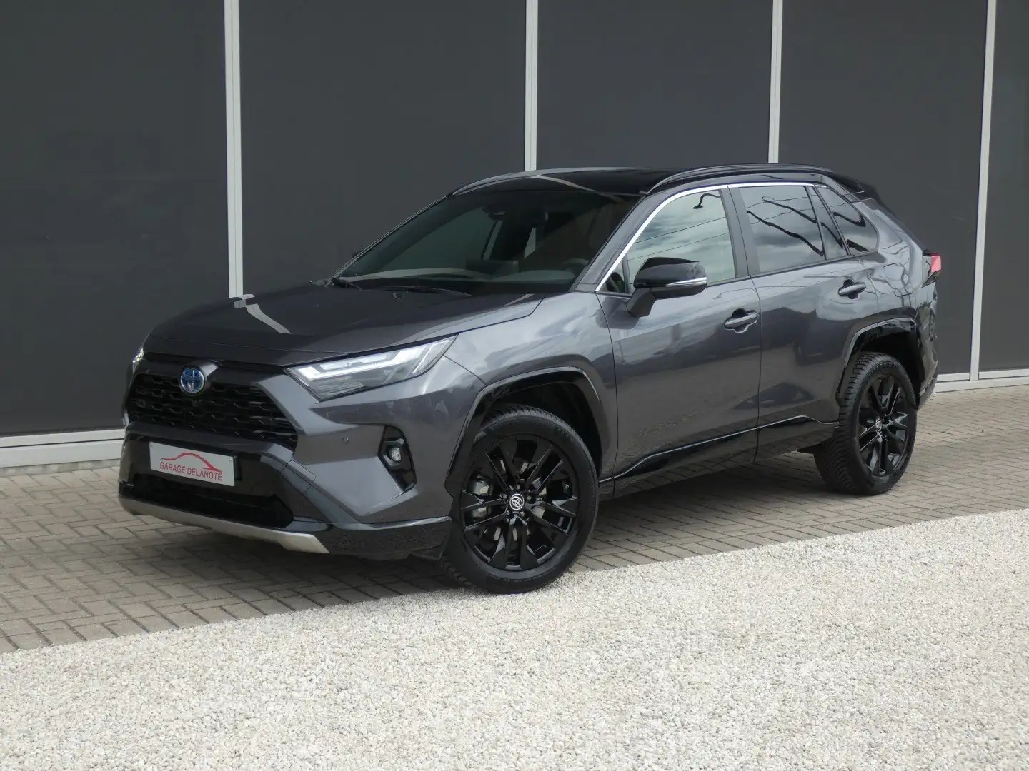 Toyota RAV 4 Hybrid *Style plus* TREKHAAK LEDER 360°Camera Gris - 2