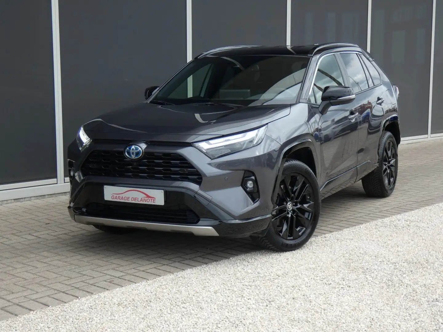 Toyota RAV 4 Hybrid *Style plus* TREKHAAK LEDER 360°Camera Gris - 1