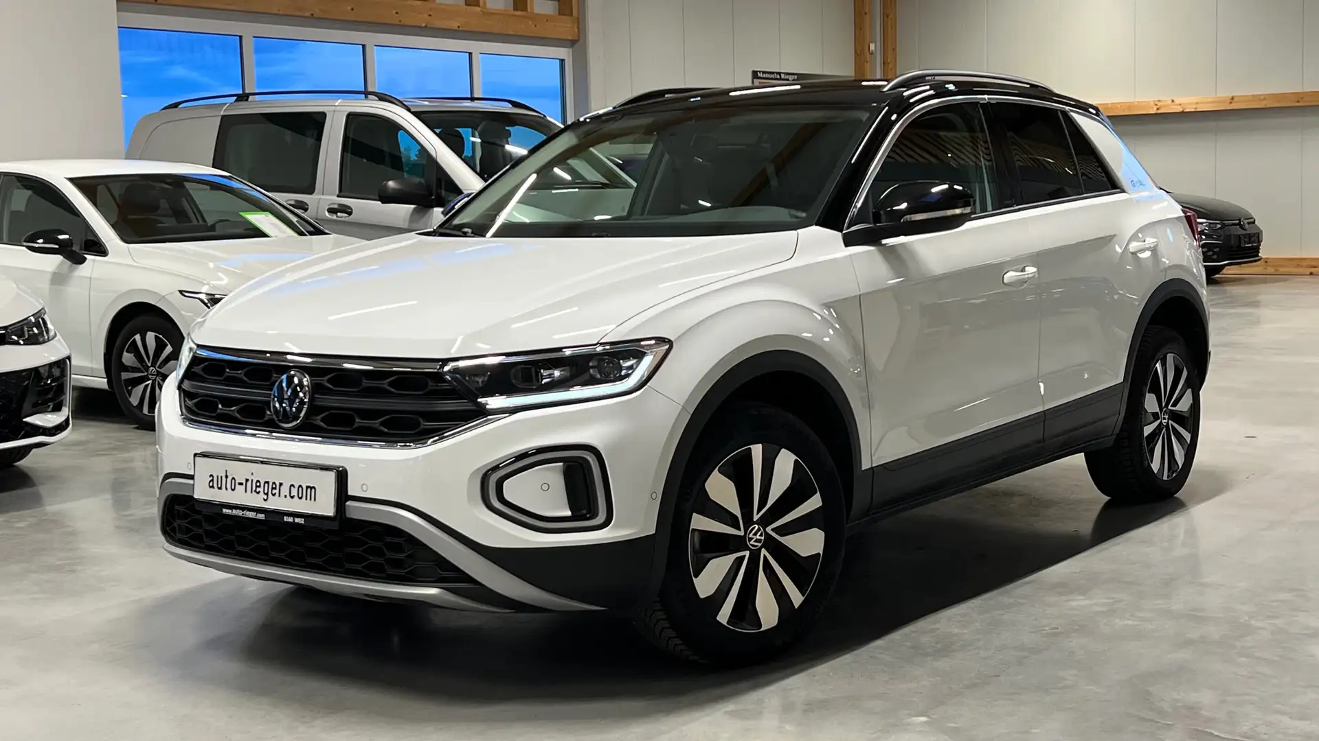 Volkswagen T-Roc Goal TDI DSG, LED, ACC, AHK, Kamera, GARANTIE Weiß - 2