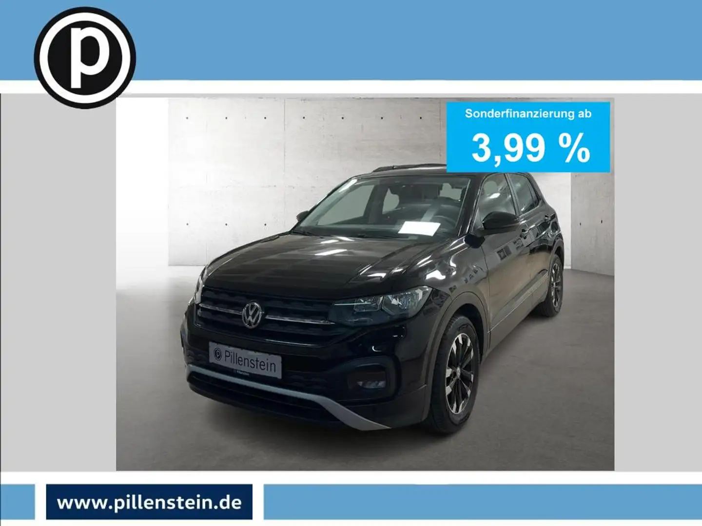 Volkswagen T-Cross 1.0 TSI NAVI PDC KLIMA DAB+ Noir - 1