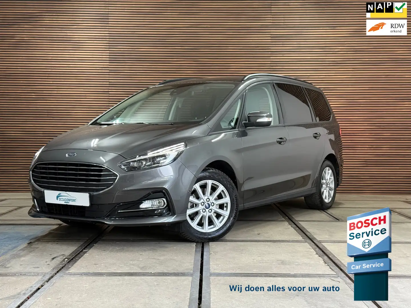 Ford Galaxy 2.5i HEV Automaat | 7 persoons | Navigatie | Cruis Gris - 1