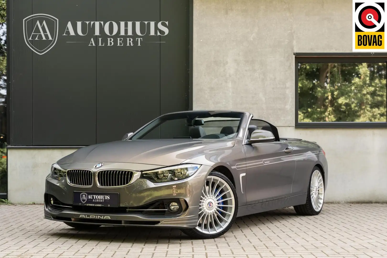 BMW 4-serie Cabrio Alpina B4 S Bi Turbo Grijs - 1