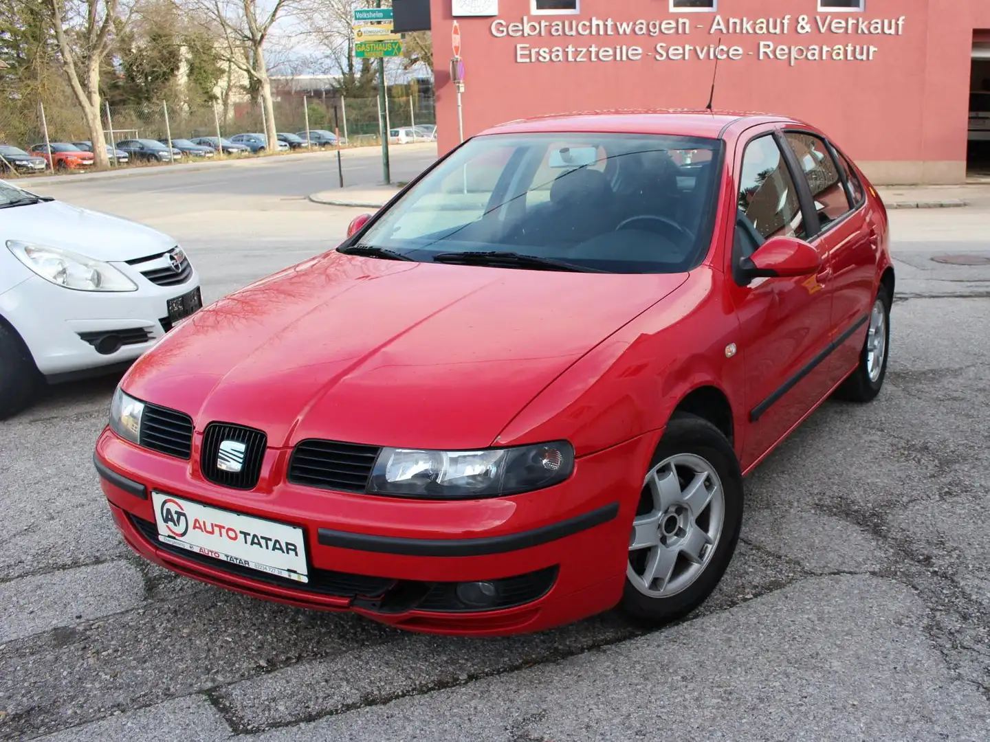 SEAT Leon 1,9 Samba+ TDI - Fahrbereit EXPORT ! Kırmızı - 1