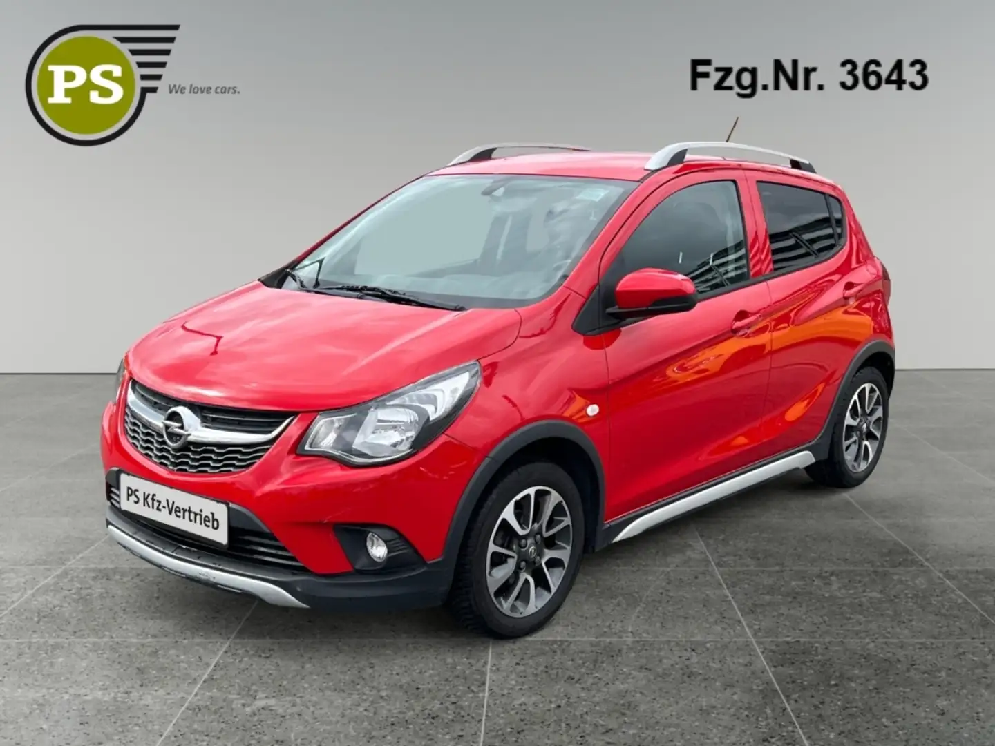 Opel Karl Rocks 1.0 Rocks Apple CarPlay Android SHZ   Lenkra Rot - 1
