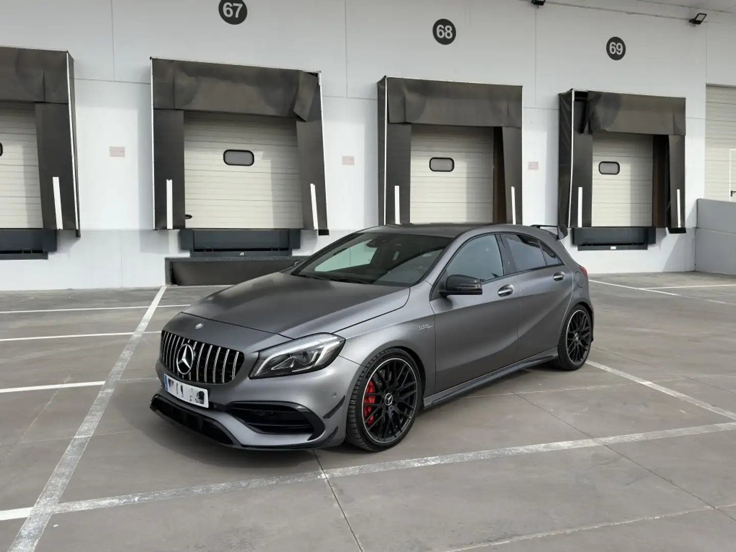 Mercedes-Benz A 45 AMG 4Matic 7G-DCT Gris - 1