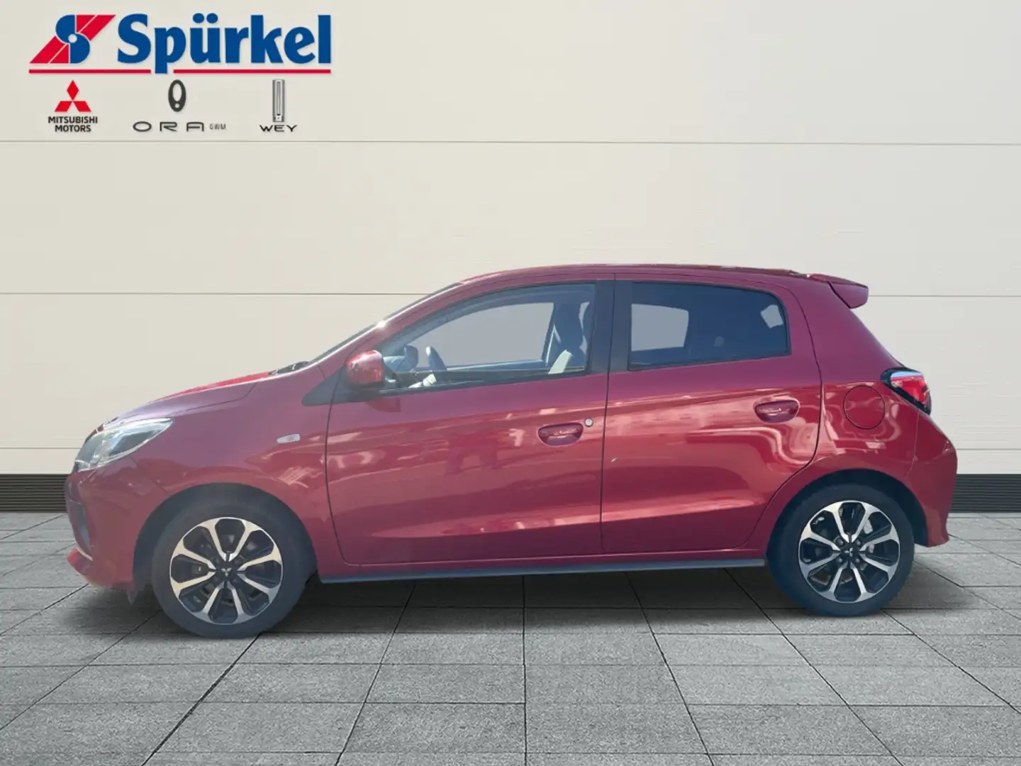 Mitsubishi Space Star 1.2 Intro Edition+, Navigation, Sitzheizung, Rot - 2