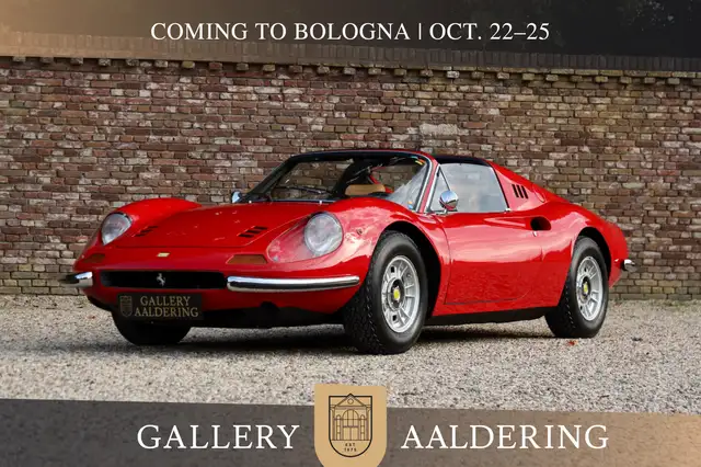 Ferrari 246 GTS Dino Built for the European market - Delivered