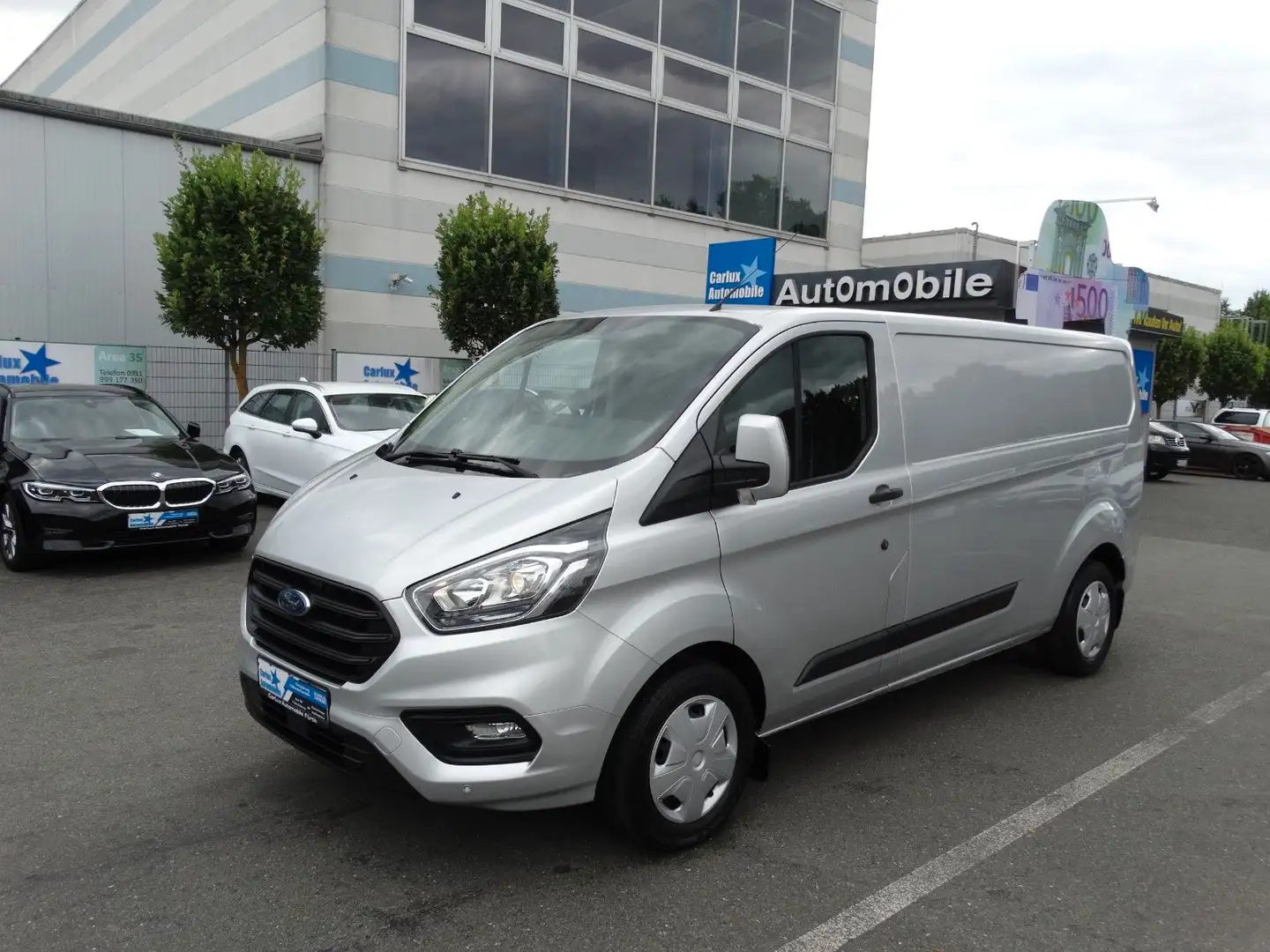 Ford Transit Custom Custom 2.0Tdci-L2*CLIMA*SORTIMO/BOTT*NAVI*Sthz Silber - 2