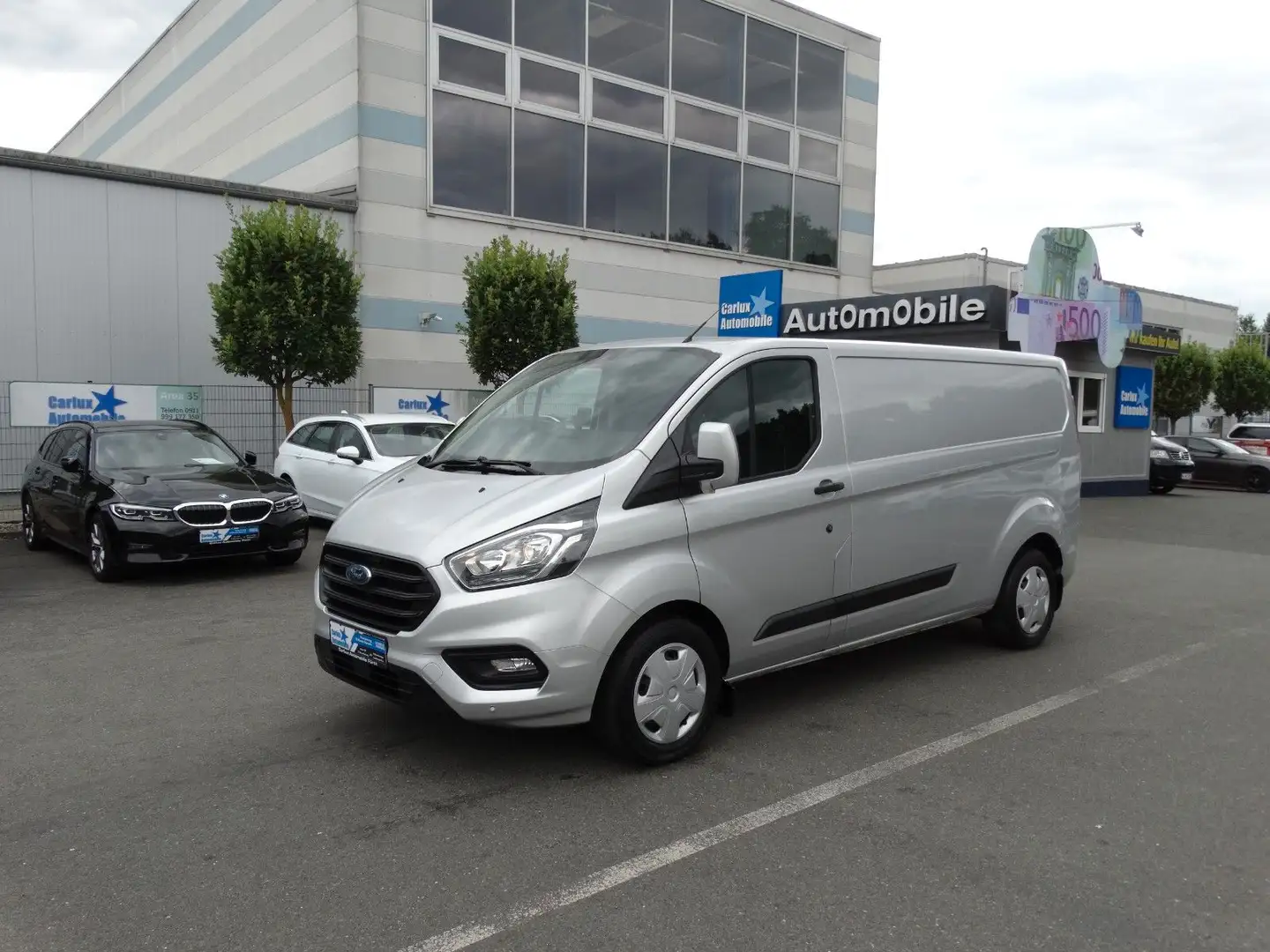 Ford Transit Custom Custom 2.0Tdci-L2*CLIMA*SORTIMO/BOTT*NAVI*Sthz Silber - 1