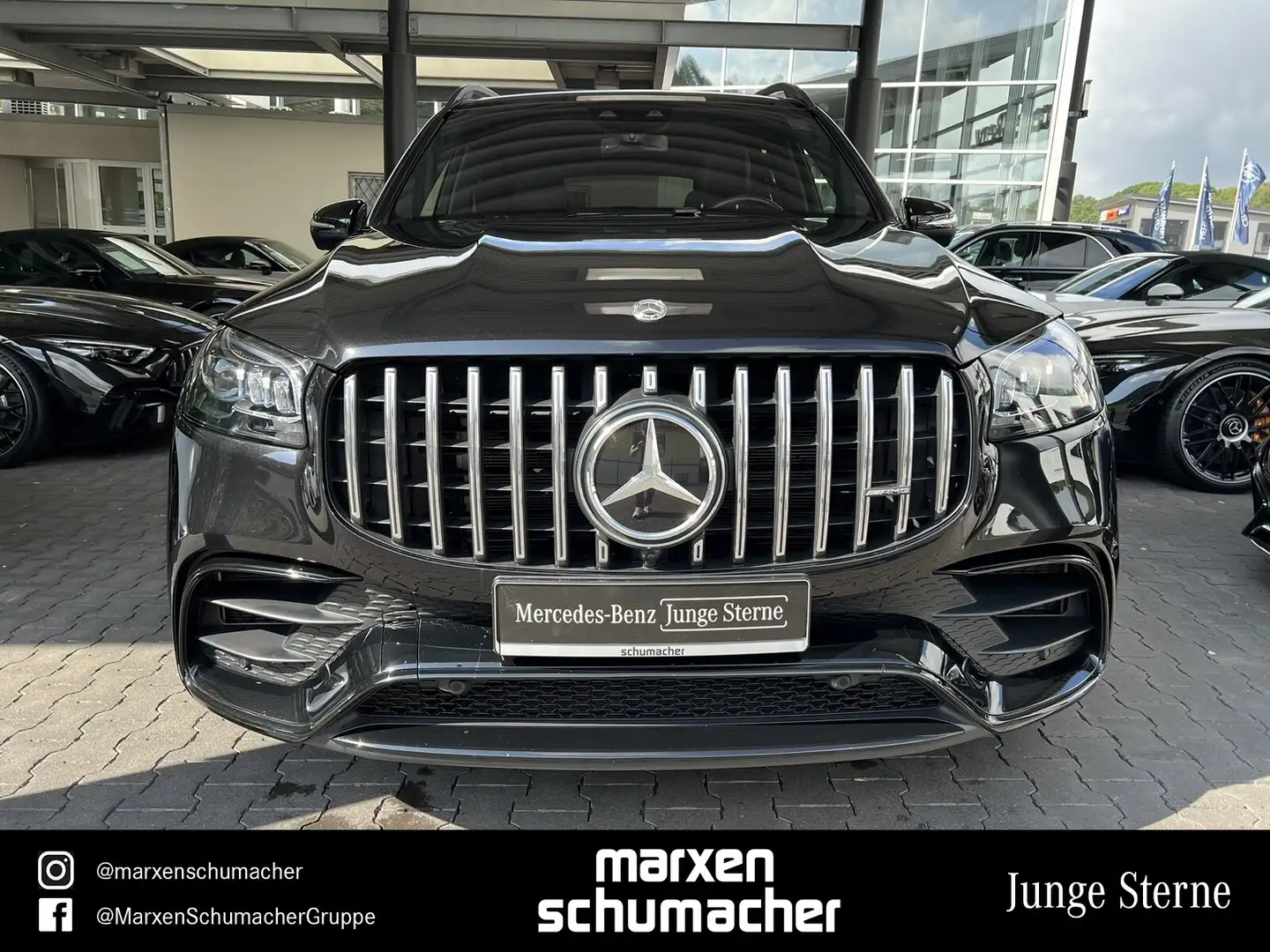 Mercedes-Benz GLS 63 AMG AMG GLS 63 4M+ 7Sitze+Pano+Drivers+Standh.+AHK LED Schwarz - 2