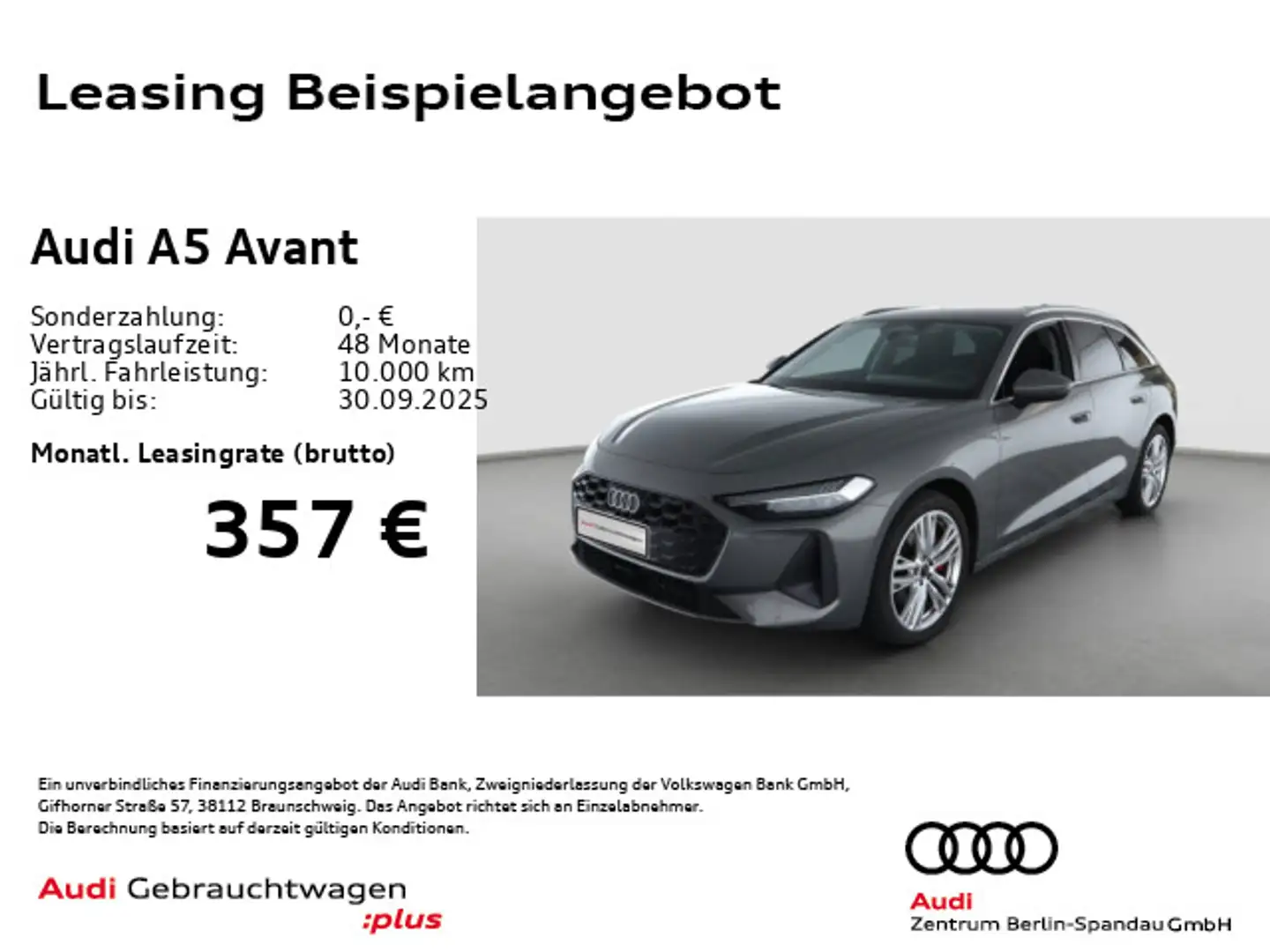 Audi A5 TFSI S tronic *AHK*LED+*PARKASSIST+* Grau - 1