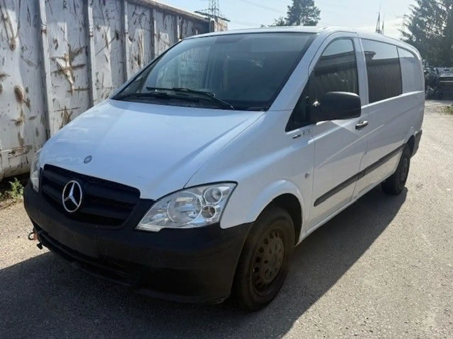 Mercedes-Benz Vito Mixto 122 CDI Lang Automatik TÜV 04/2027!! Weiß - 1