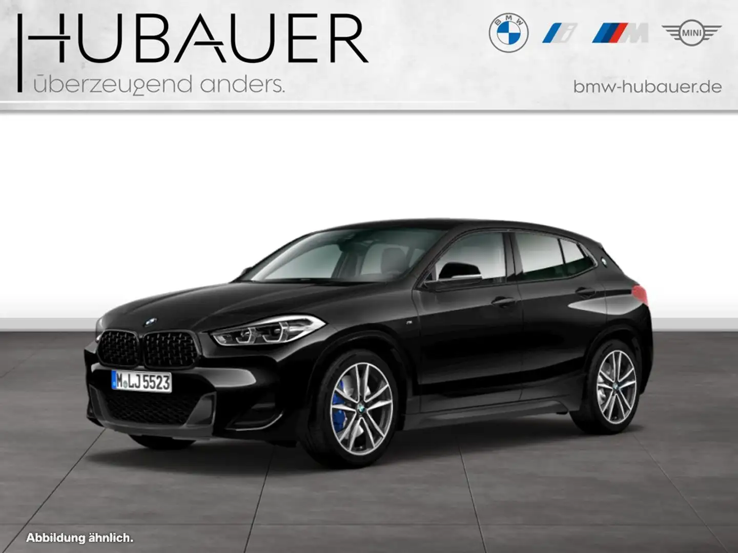 BMW X2 M 35i [M Sport, Navi, ACC, RFK, HiFi, SHZ] Zwart - 1