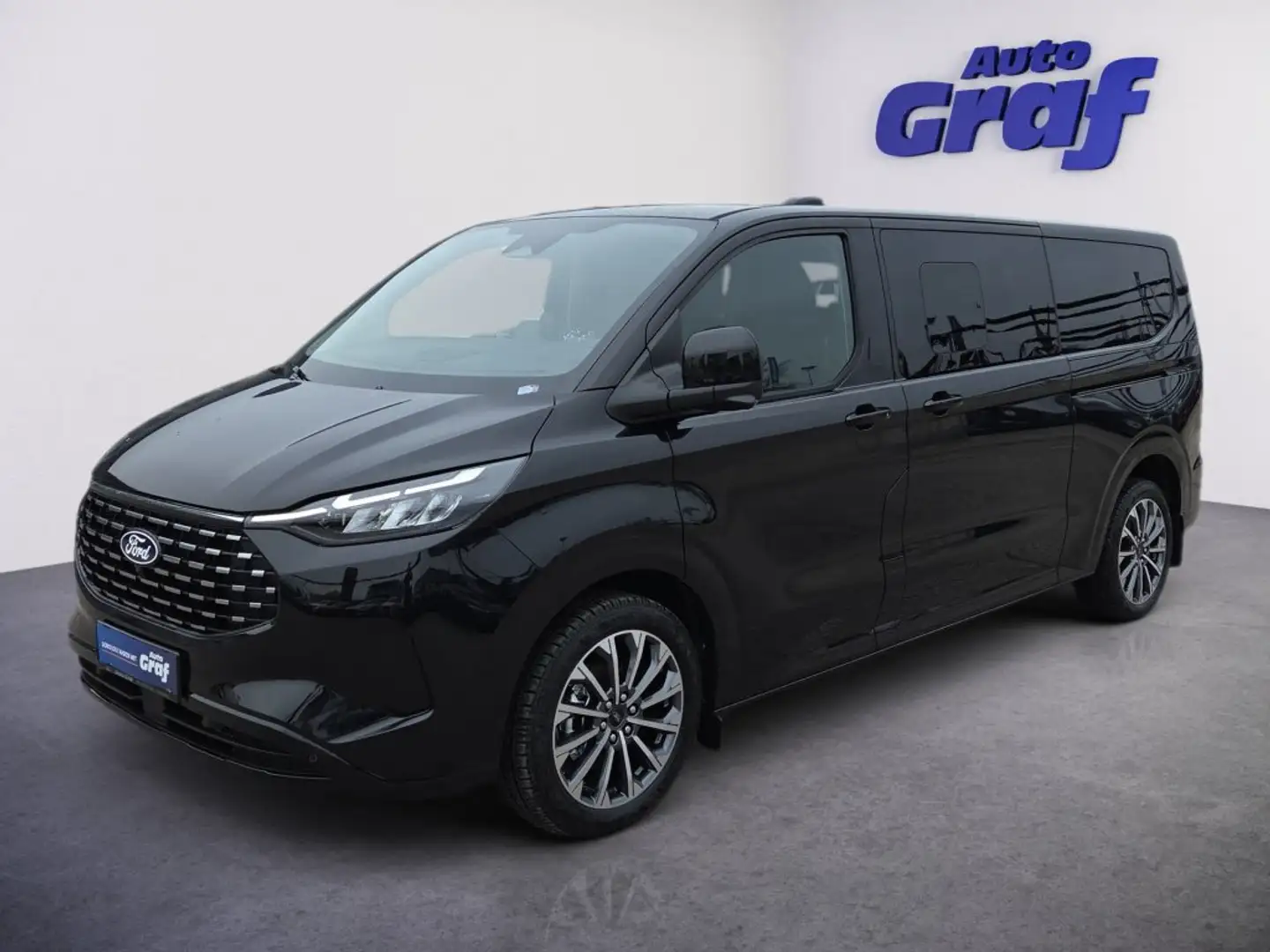 Ford Tourneo Custom Bus 2,5 PHEV 340 L2H1 FWD Titanium X Schwarz - 1