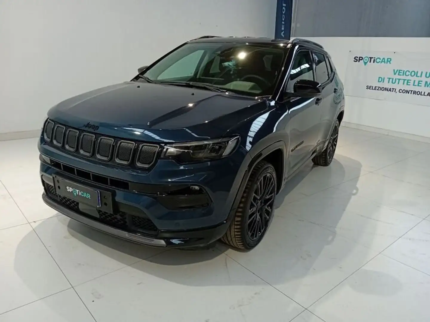 Jeep Compass 1.6 Multijet II 2WD S Bleu - 1