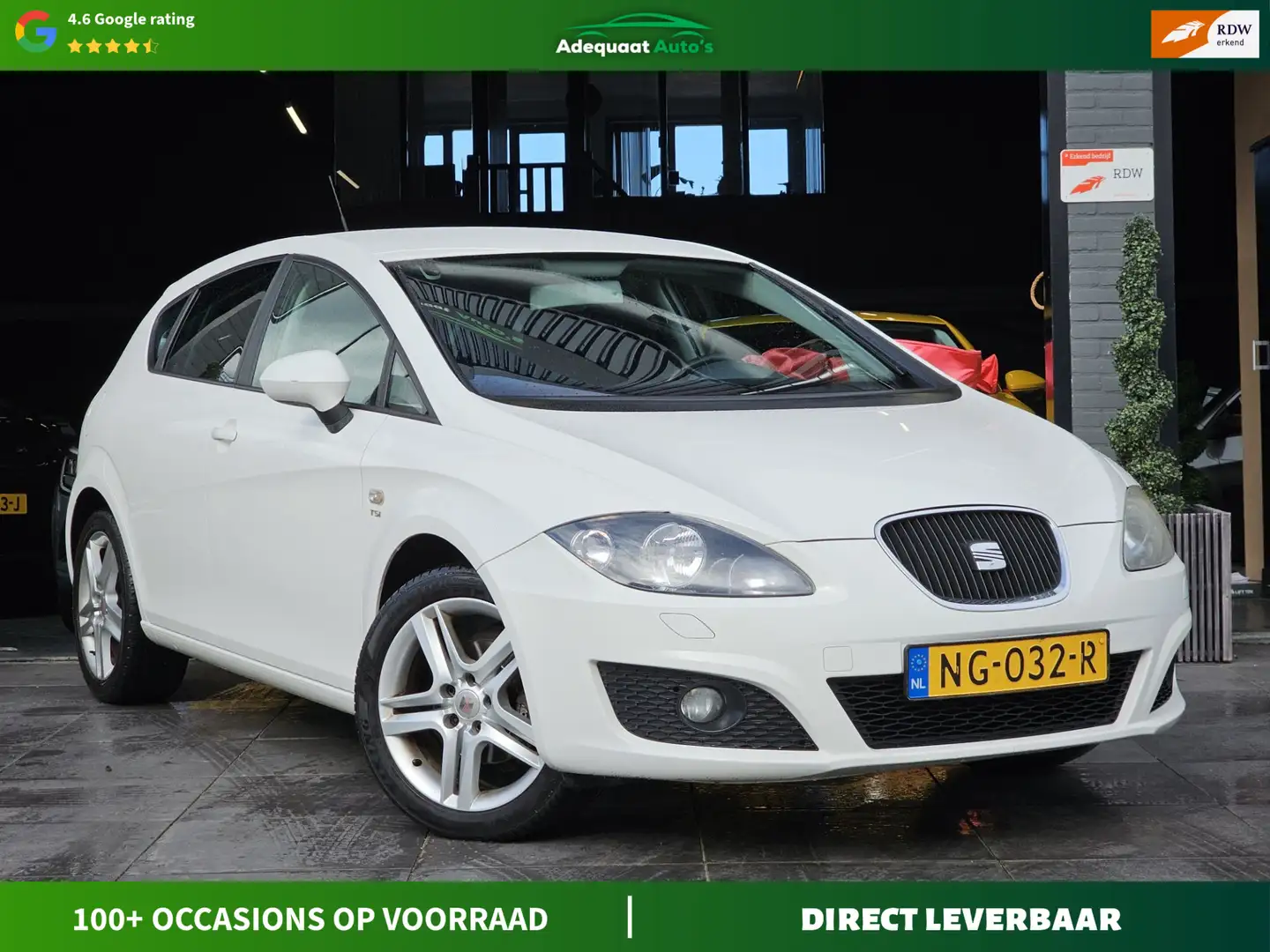 SEAT Leon 1.2 TSI Ecomotive COPA|Bluetooth|Stoelvw|Airco|PDC Weiß - 1