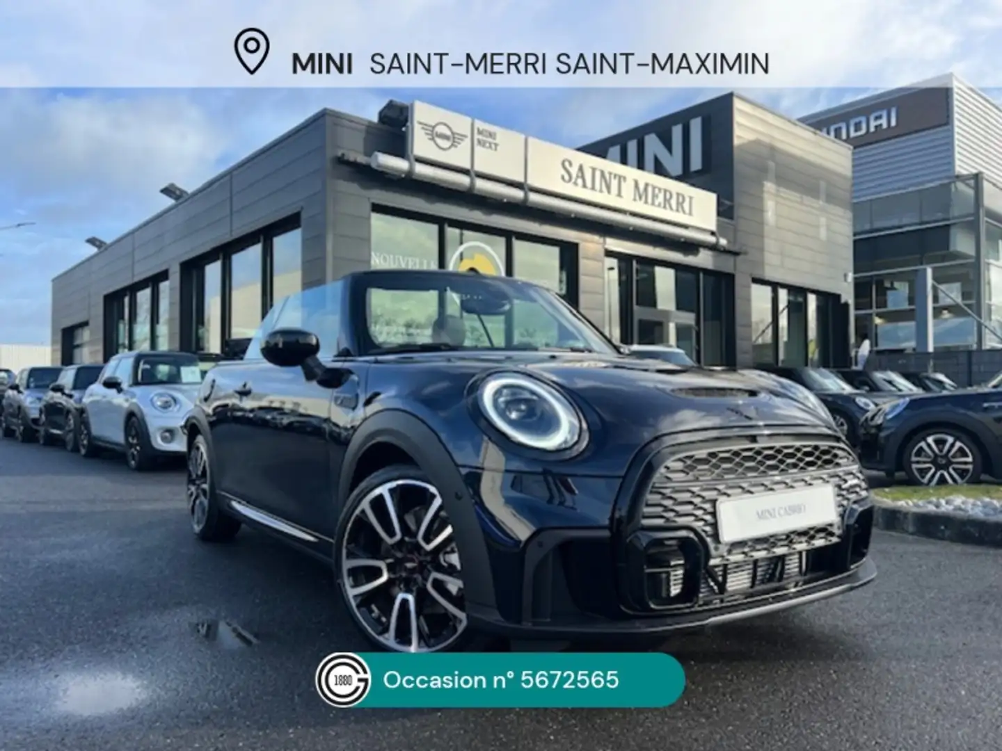 MINI John Cooper Works Cooper S 178ch John Cooper Works Plus BVA7 Bleu - 1