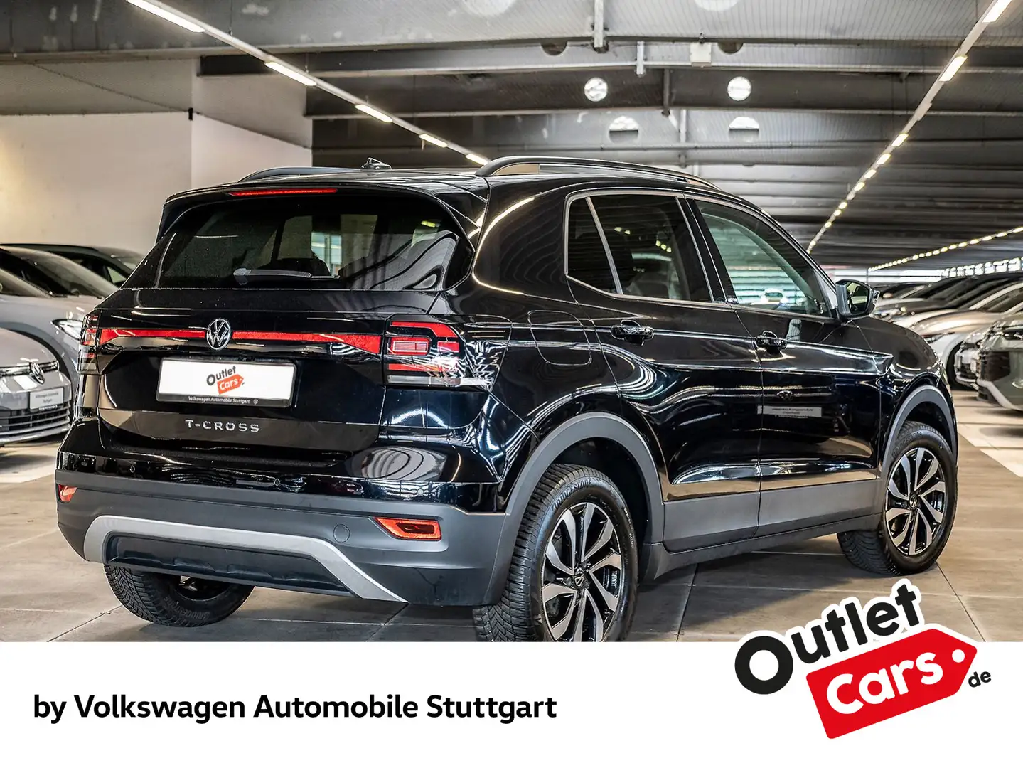 Volkswagen T-Cross Active 1.0 TSI Navi Schwarz - 2