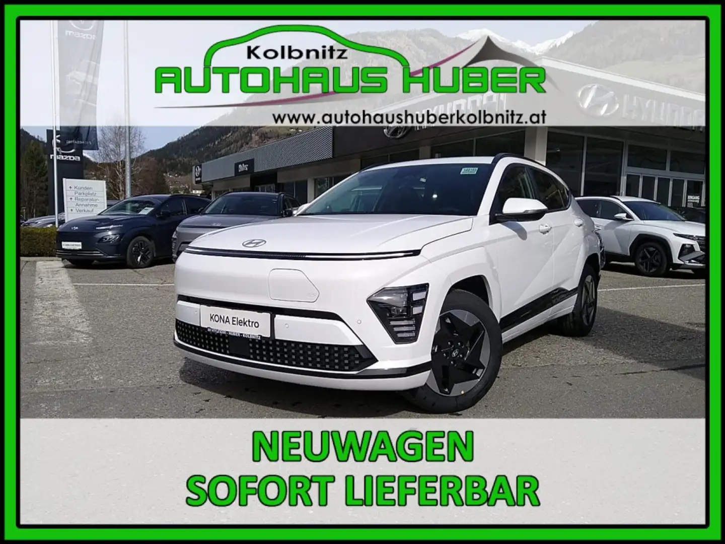Hyundai KONA EV (SX2) GO 64,8 kWh k6eg2-OO5 Weiß - 1