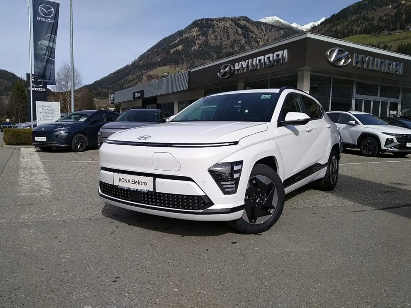 Hyundai KONA EV (SX2) GO 64,8 kWh k6eg2-OO5 Weiß - 2