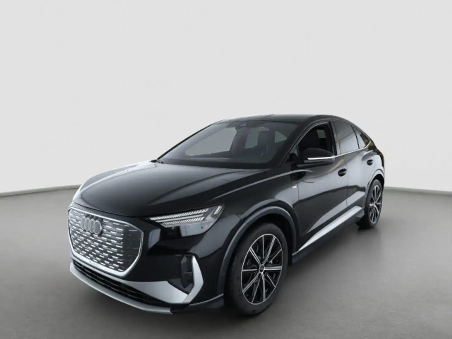 Audi Q4 e-tron 55 QU S-LINE MATRIX+NAVI+HuD Schwarz - 2