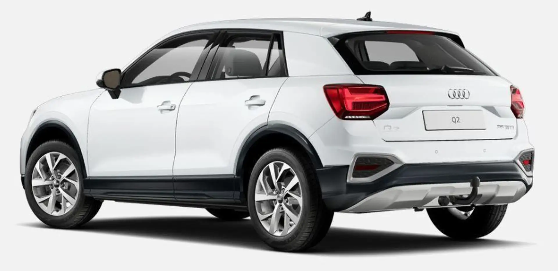 Audi Q2 35 TFSI advanced S tronic Matrix/AHK Weiß - 2