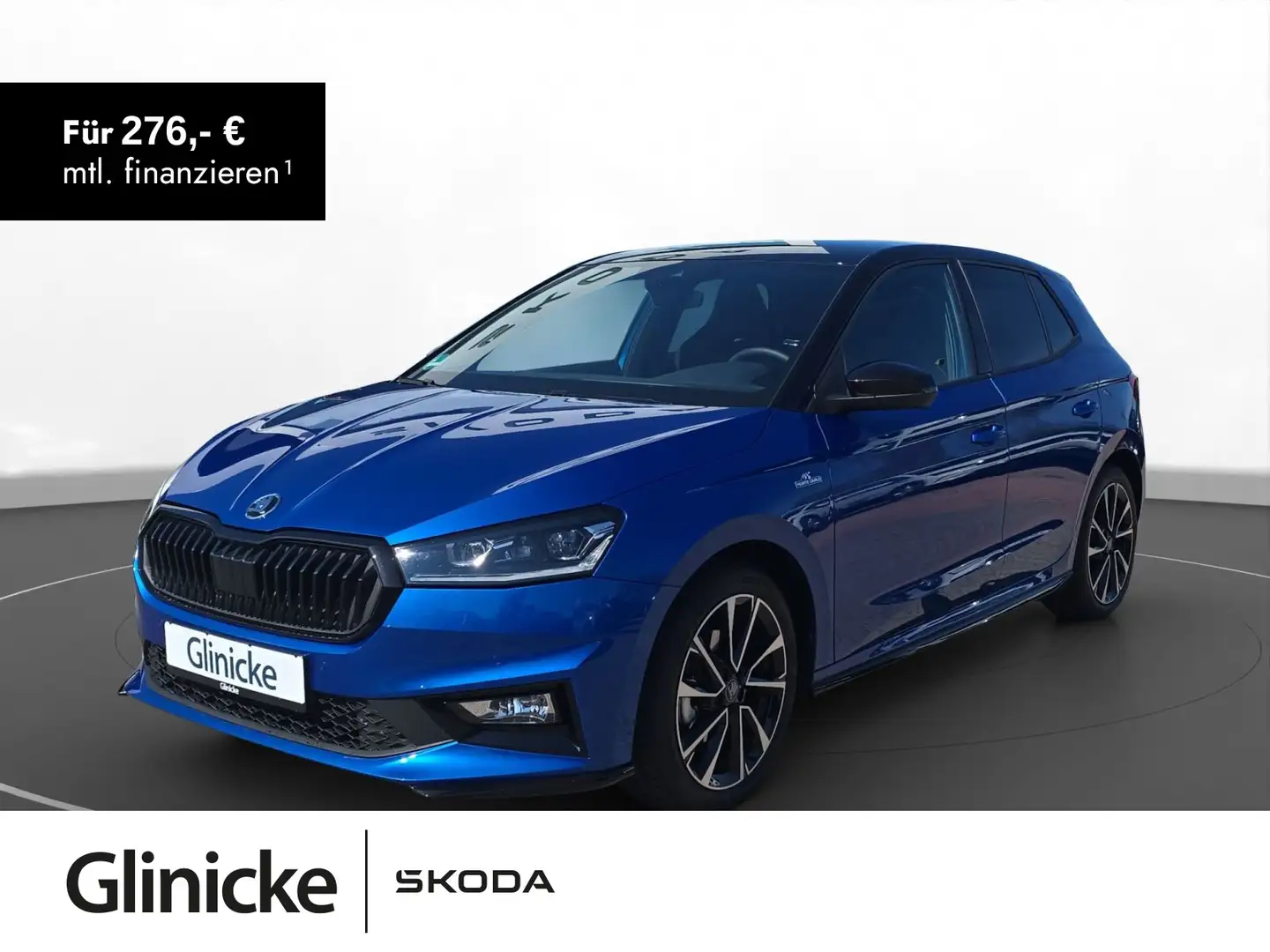 Skoda Fabia 1.5 TSI Monte Carlo Blau - 1
