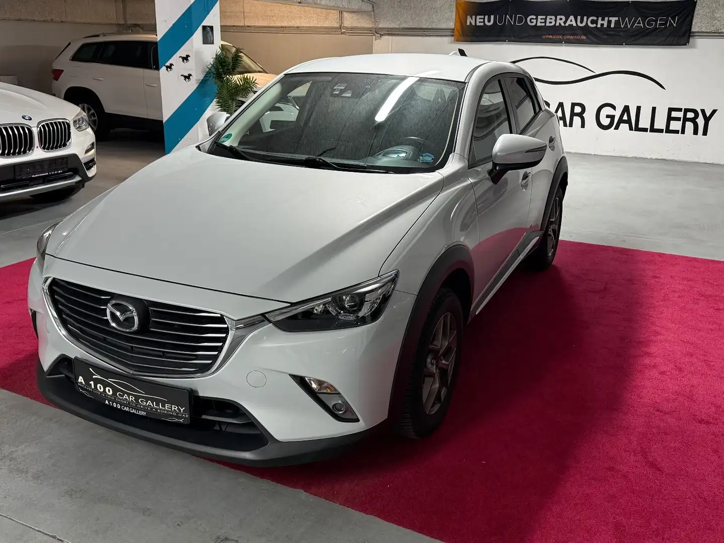 Mazda CX-3 Sports-Line AWD 4x4*Cam*Navi*AHK*1H Gris - 2