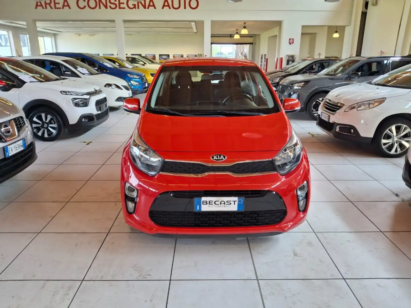 Kia Picanto 1.0 12V EcoGPL 5 porte Cool Rosso - 2