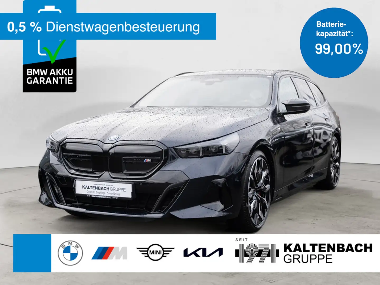 BMW i5 M60 Touring xDrive PANO AHK 360° B&W LED Schwarz - 1