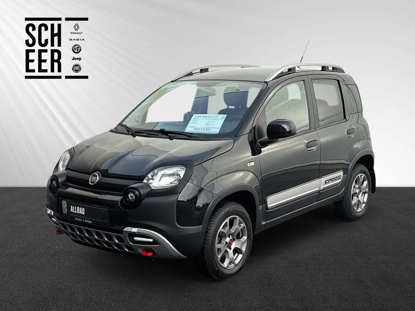 Fiat Panda Cross 0.9 TwinTurbo 4x4 Schwarz - 1