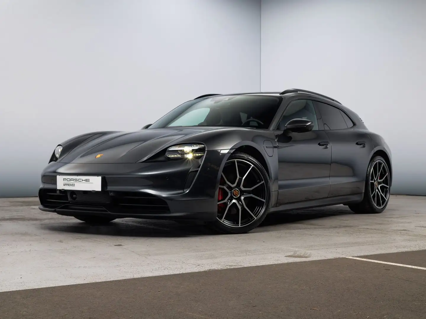 Porsche Taycan 4S Sport Turismo Grau - 1