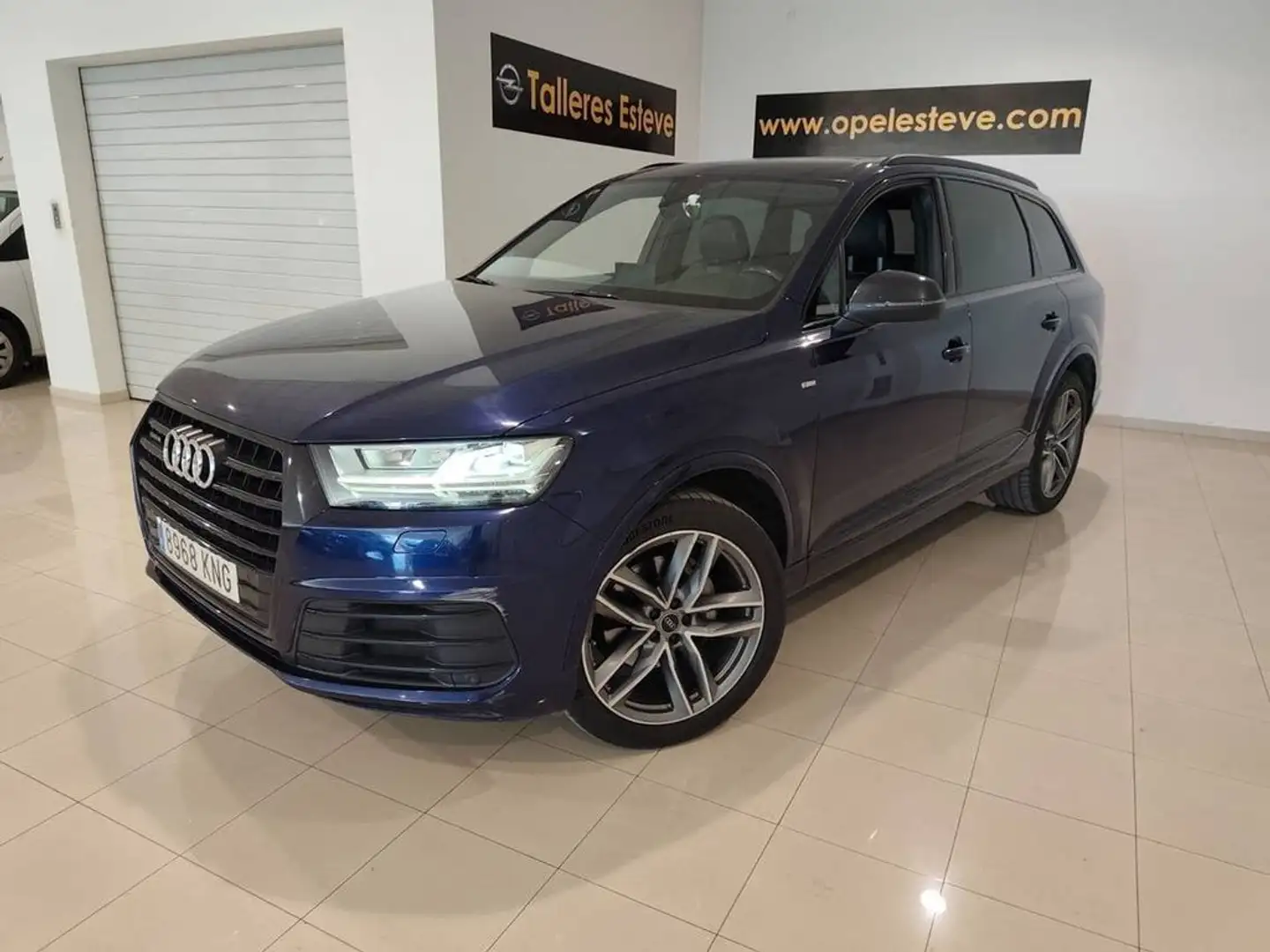Audi Q7 BLACK LINE SLINE Black line - Sline 3.0 TDI quattr Azul - 2