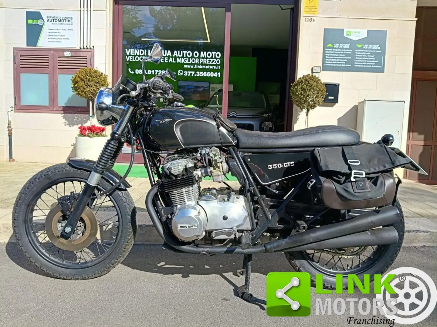 Moto Guzzi GTS 350 CAFE' RACER ASI Nero - 1