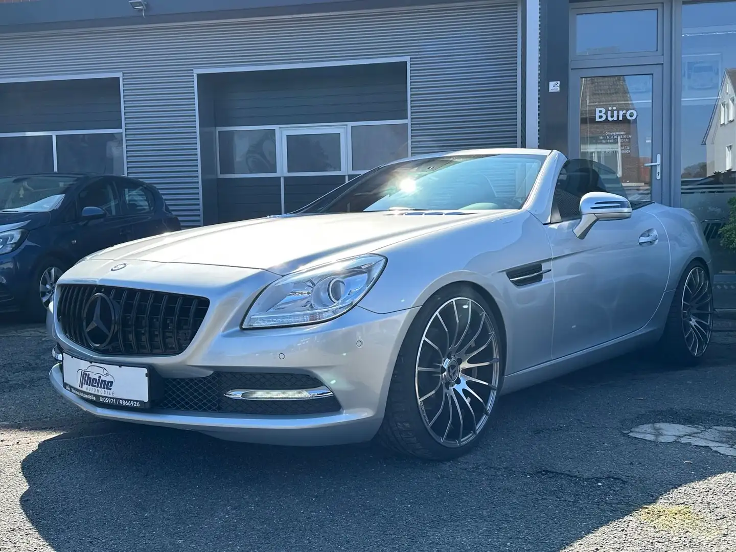 Mercedes-Benz SLK 200 BlueEfficiency*LEDER*SPORT*BRABUS*SHZ*PD Argent - 2