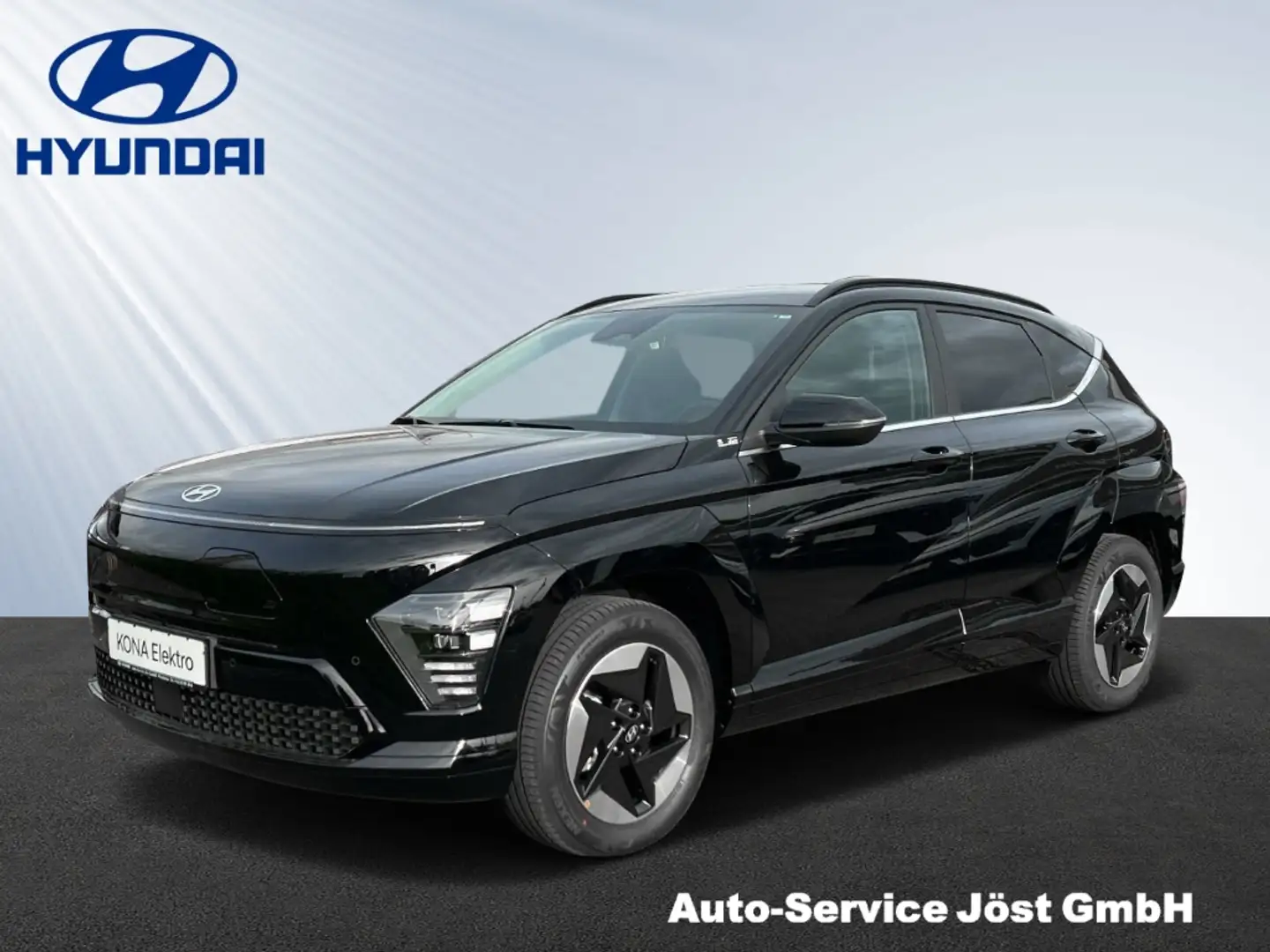 Hyundai KONA ELEKTRO Trend-  ab 399,-Leasingrate Zwart - 1