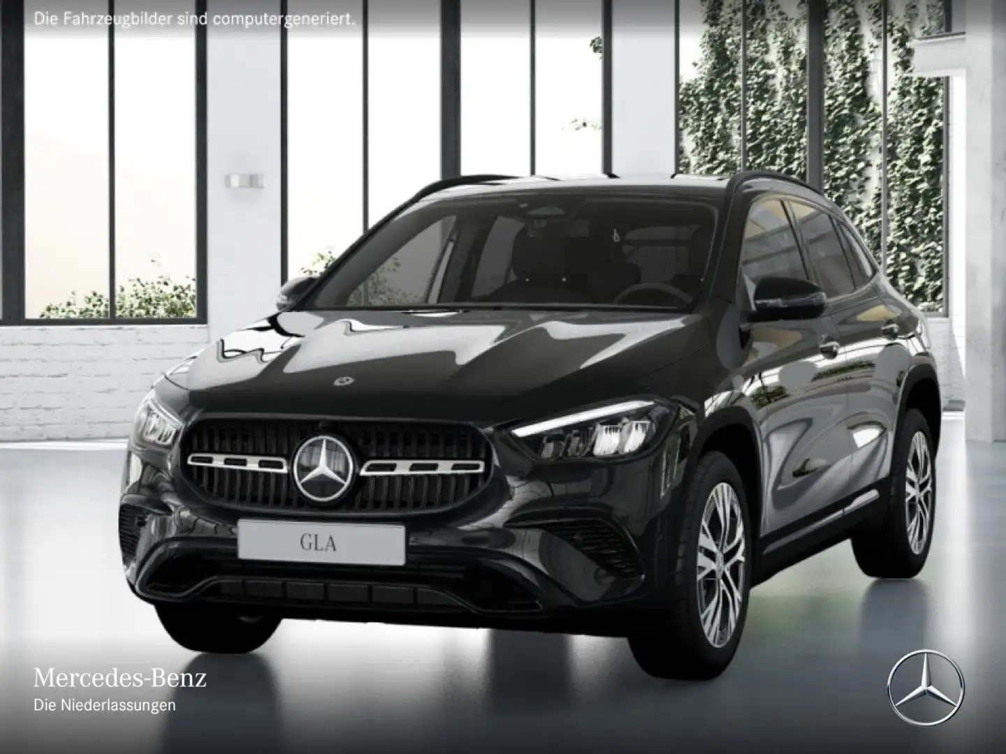 Mercedes-Benz GLA 180 PROGRESSIVE+NIGHT+360°+LED+TOTW+KEYLESS Schwarz - 2