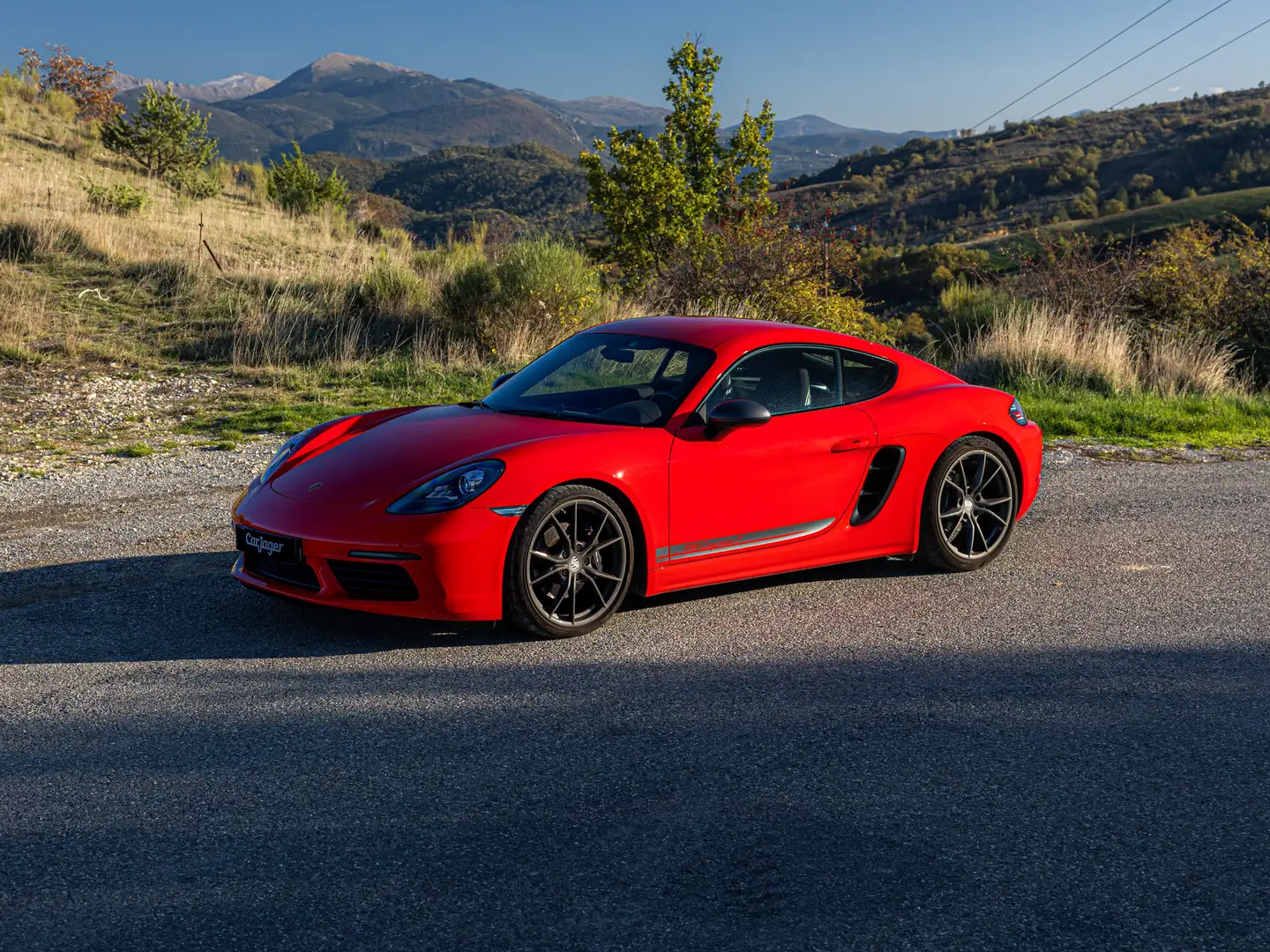 Porsche Cayman 718  2.0i T 300 ch PDK Kırmızı - 1