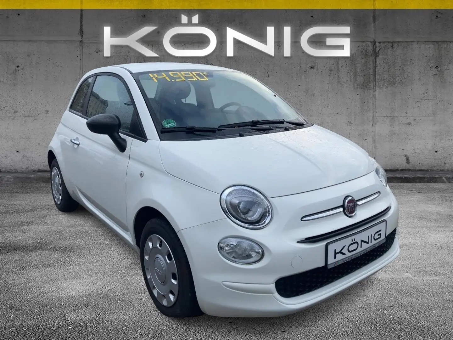 Fiat 500 Basis Weiß - 2