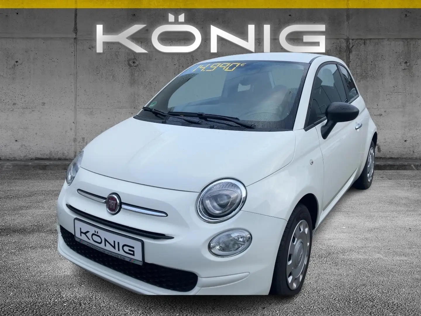 Fiat 500 Basis Weiß - 1