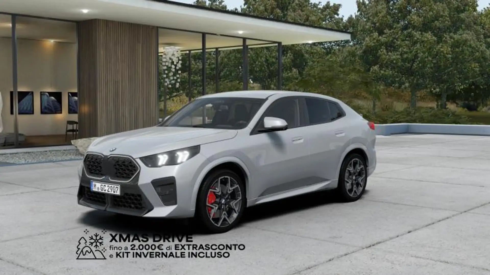 BMW X2 xdrive 20d 48V MSport Pro auto Šedá - 1