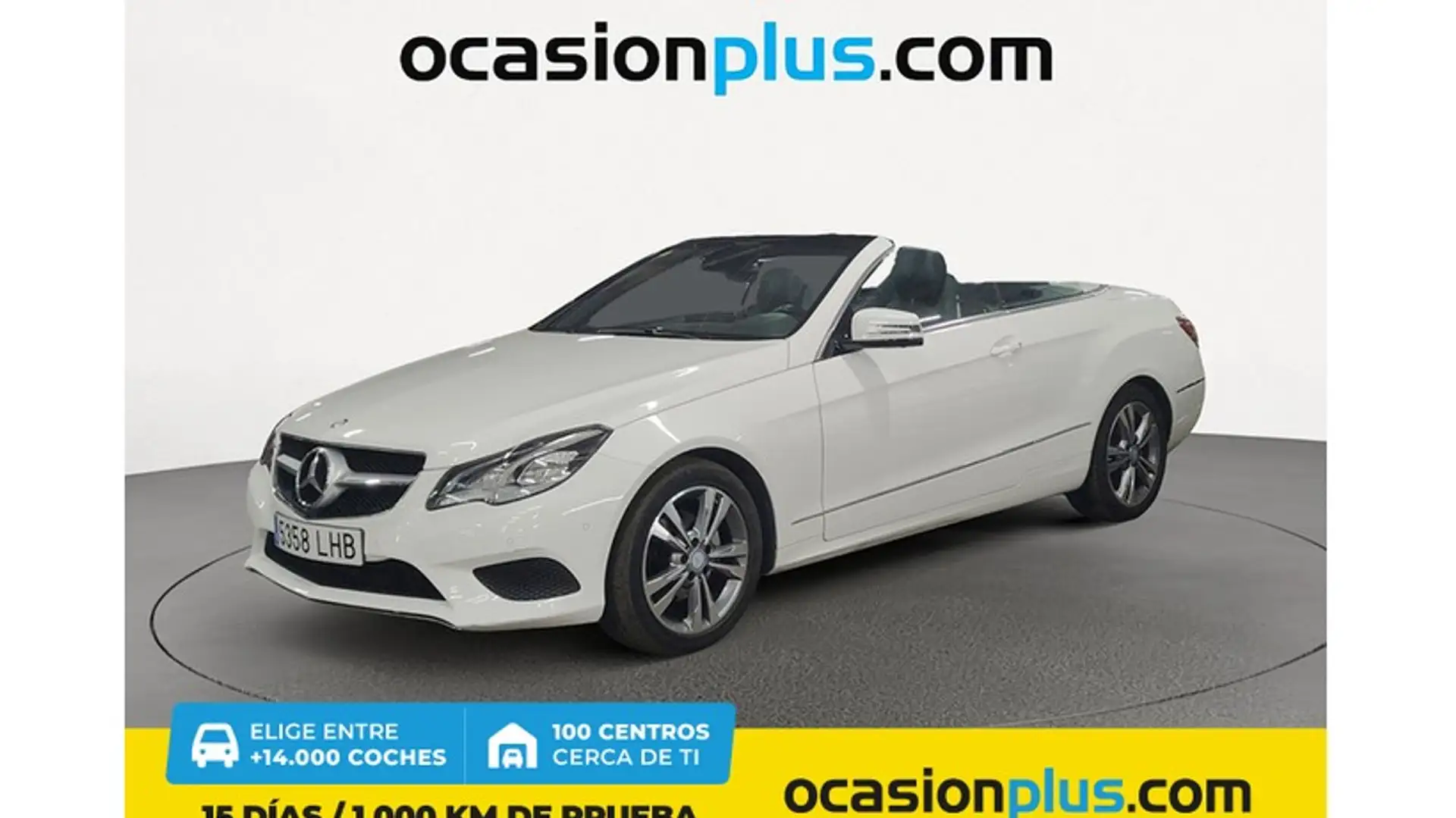 Mercedes-Benz E 220 Cabrio 220BlueTec 9G-Tronic (4.75) Blanco - 1